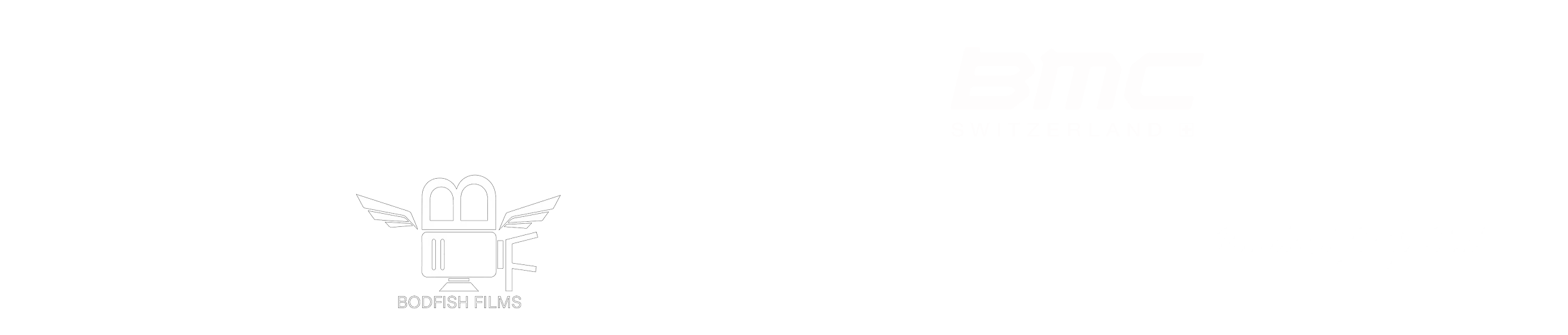 Logos of Terraform Creative's film and photo production clients, including Red Bull, Smith Optics, La Sportiva, BMC Switzerland, The North Face, Thunderstruck Adventures, Bodfish Films, Propain bikes, Cannondale, Random Golf Club, and more.