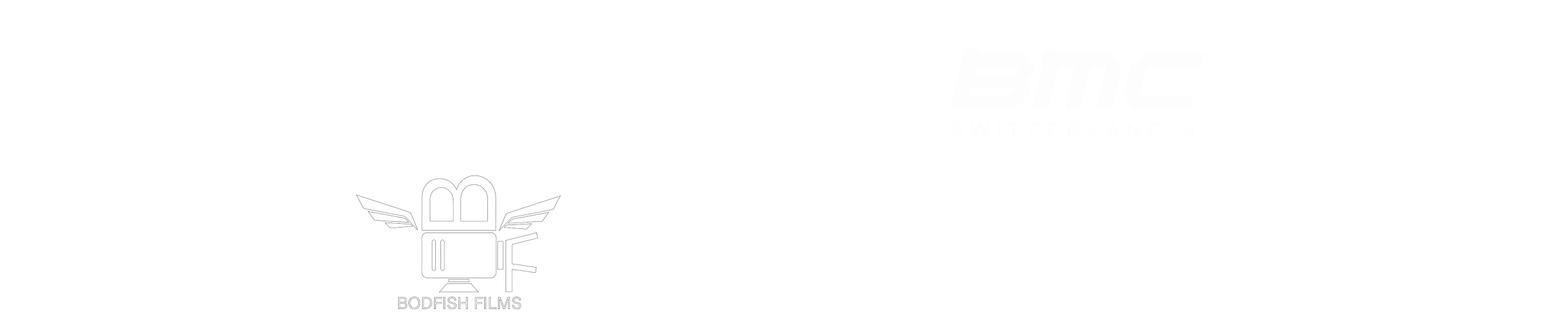 Logos of Terraform Creative's film and photo production clients, including Red Bull, Smith Optics, La Sportiva, BMC Switzerland, The North Face, Nike, Thunderstruck Adventures, Bodfish Films, Propain bikes, Cannondale, Random Golf Club, and more.