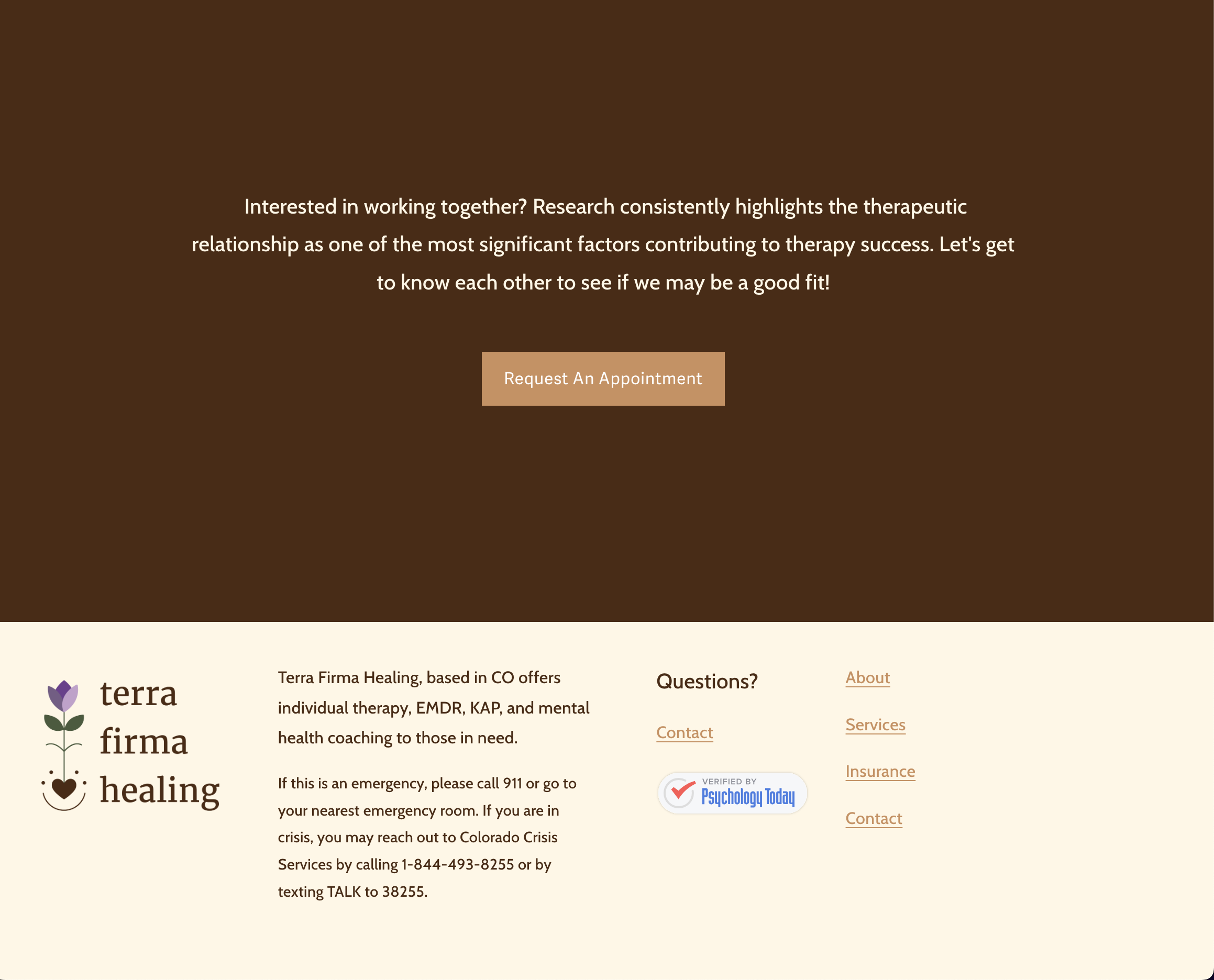 TFH Bottom Menu