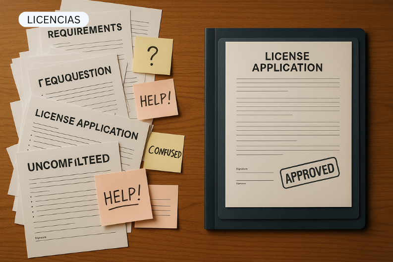 El Reto Más Común al Sacar una Licencia  y Cómo Superarlo.