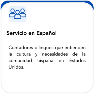 Information about Spanish language services for bilingual accountants in the U.S.