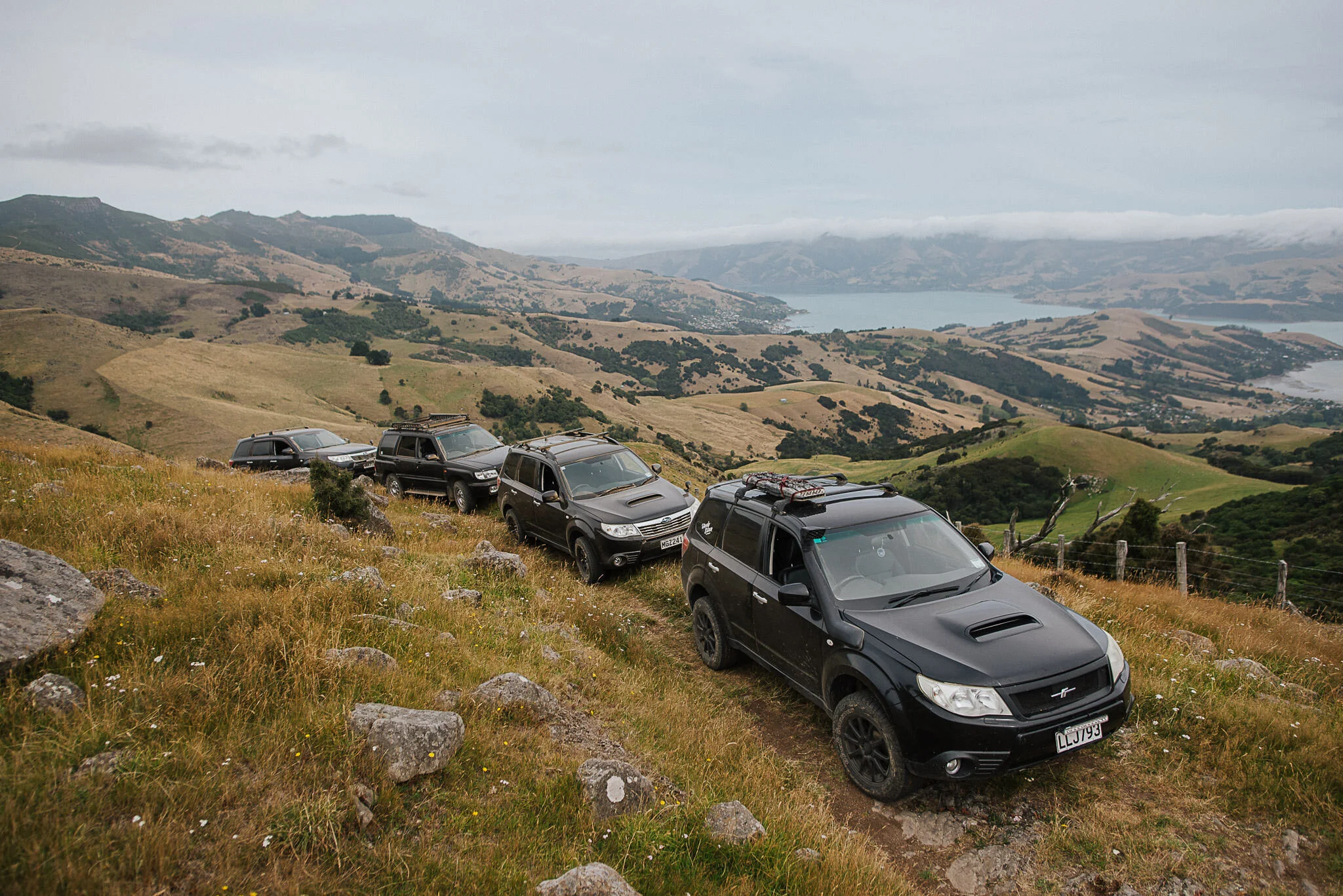 Banks Peninsula with the Subarus Offroad NZ Crew