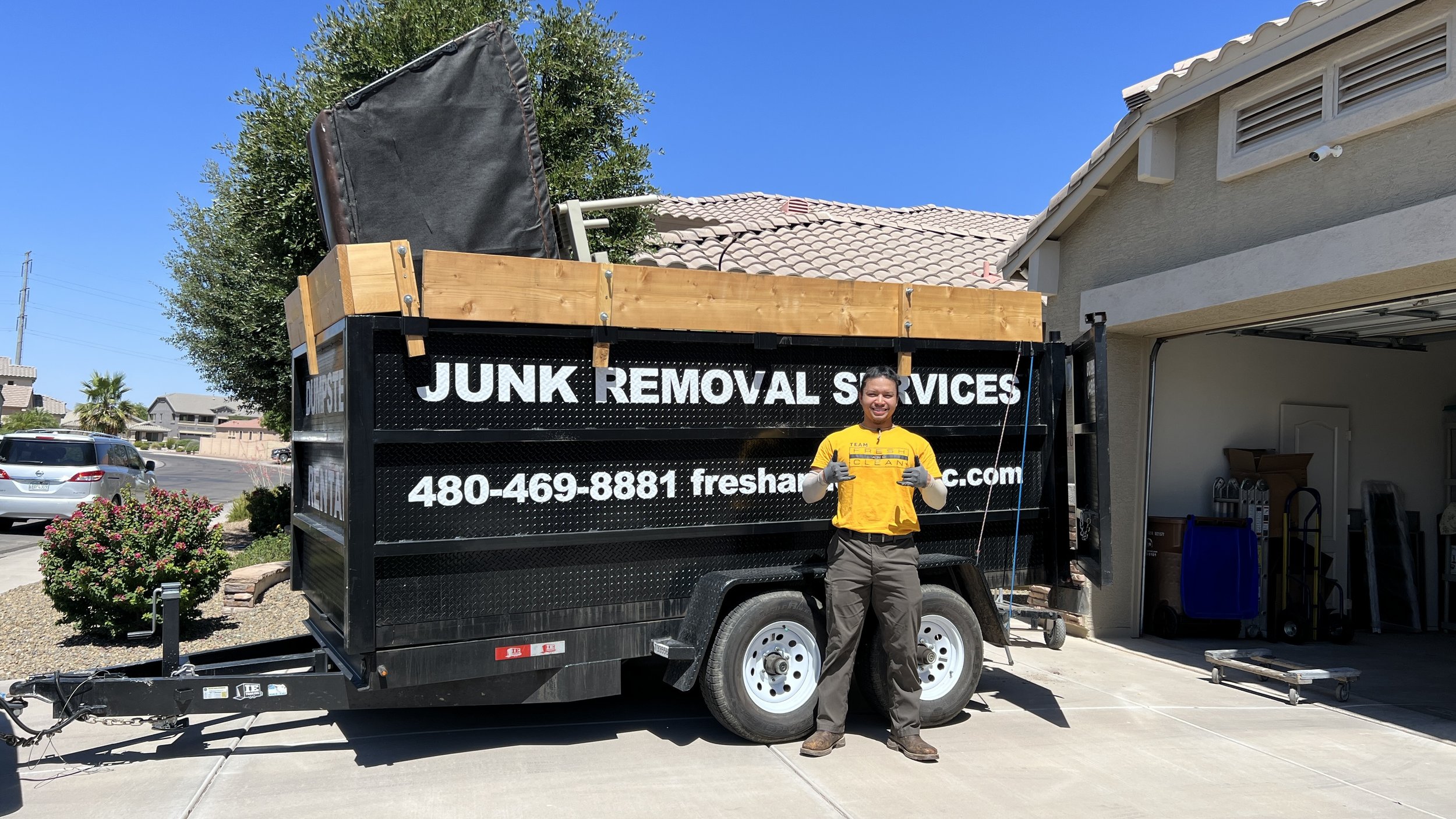 Junk Removal Phoenix - (602) 799-4181 - Hauling Worries Away