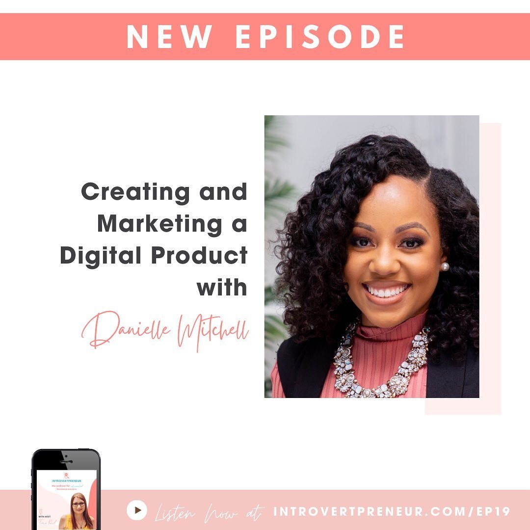 Spent time with @introvertcoach talking about one of my FAVORITE topics, DIGITAL PRODUCTS!! 

Tune in: https://www.introvertpreneur.com/ep19