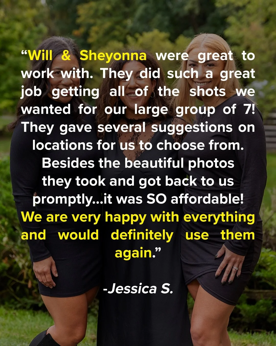 You really should check us out! Everybody&rsquo;s saying it!

We&rsquo;re so honored when we&rsquo;re chosen to help you remember special moments! Even more so when you take the time to share your thoughts with others!