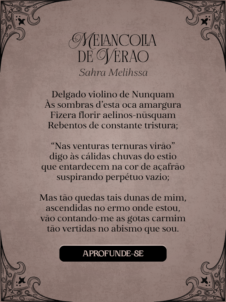 Melancolia de Verão