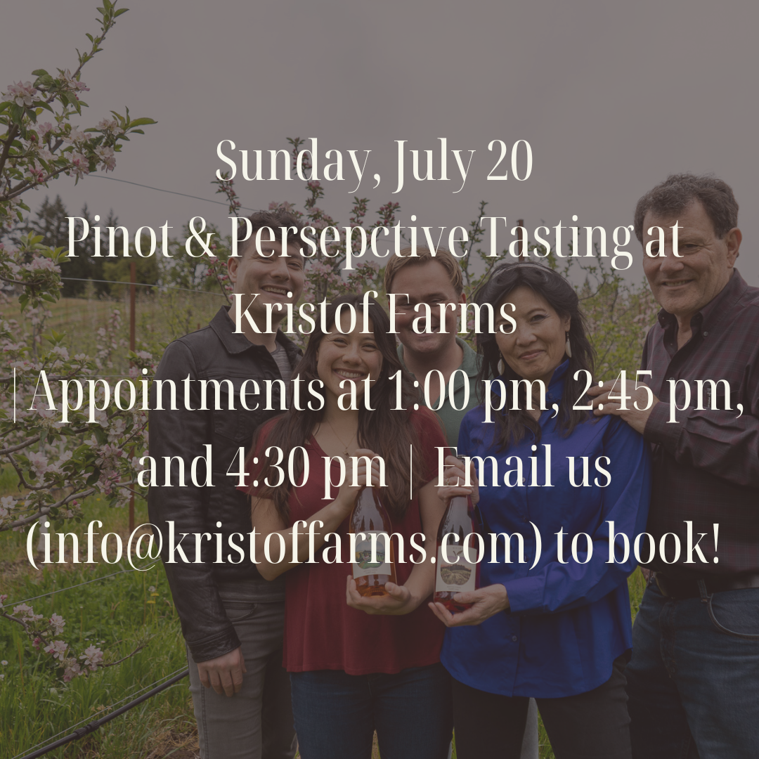 Pinot & Perspective: Sunday, July 20 at 1:00pm, 2:45 pm, and 4:30 PM (Copy)