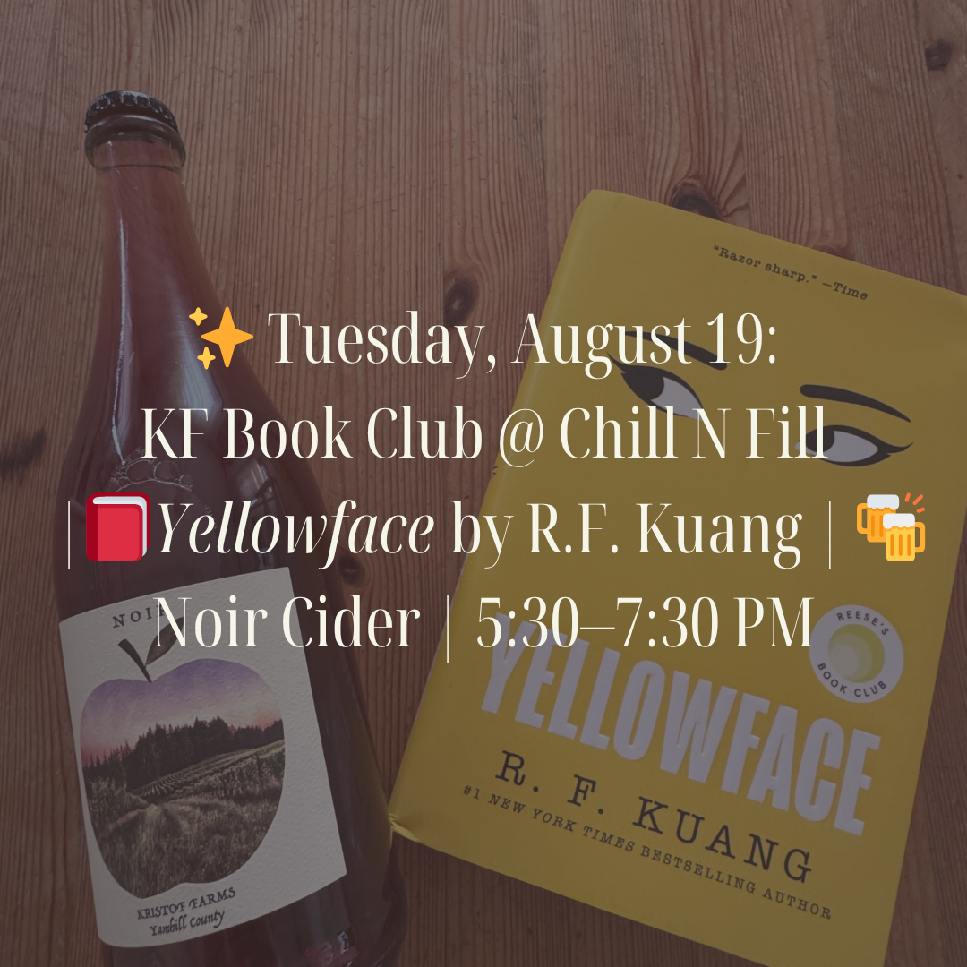 KF Book Club: August Meet-Up