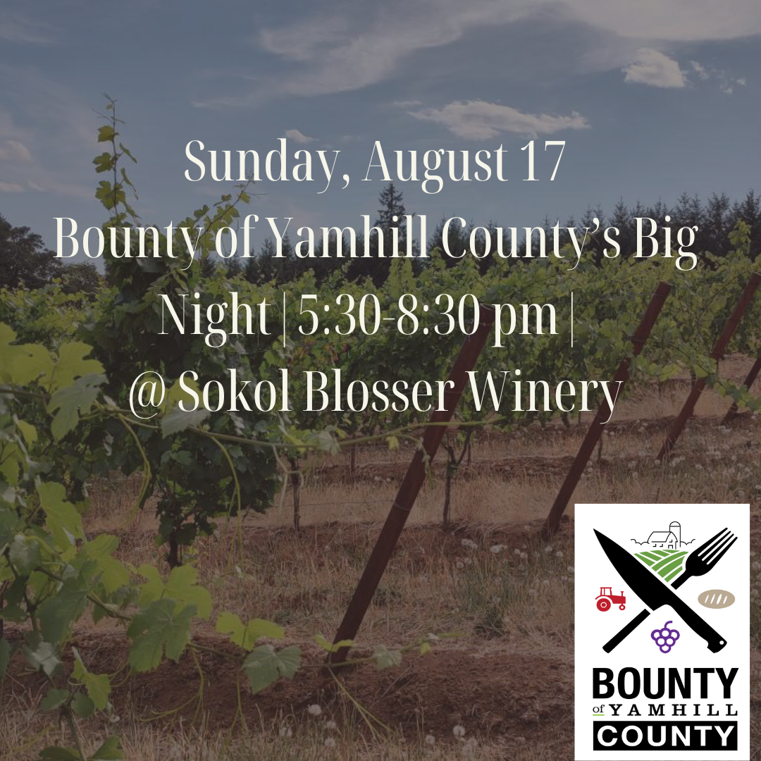 Bounty of Yamhill County's Big Night