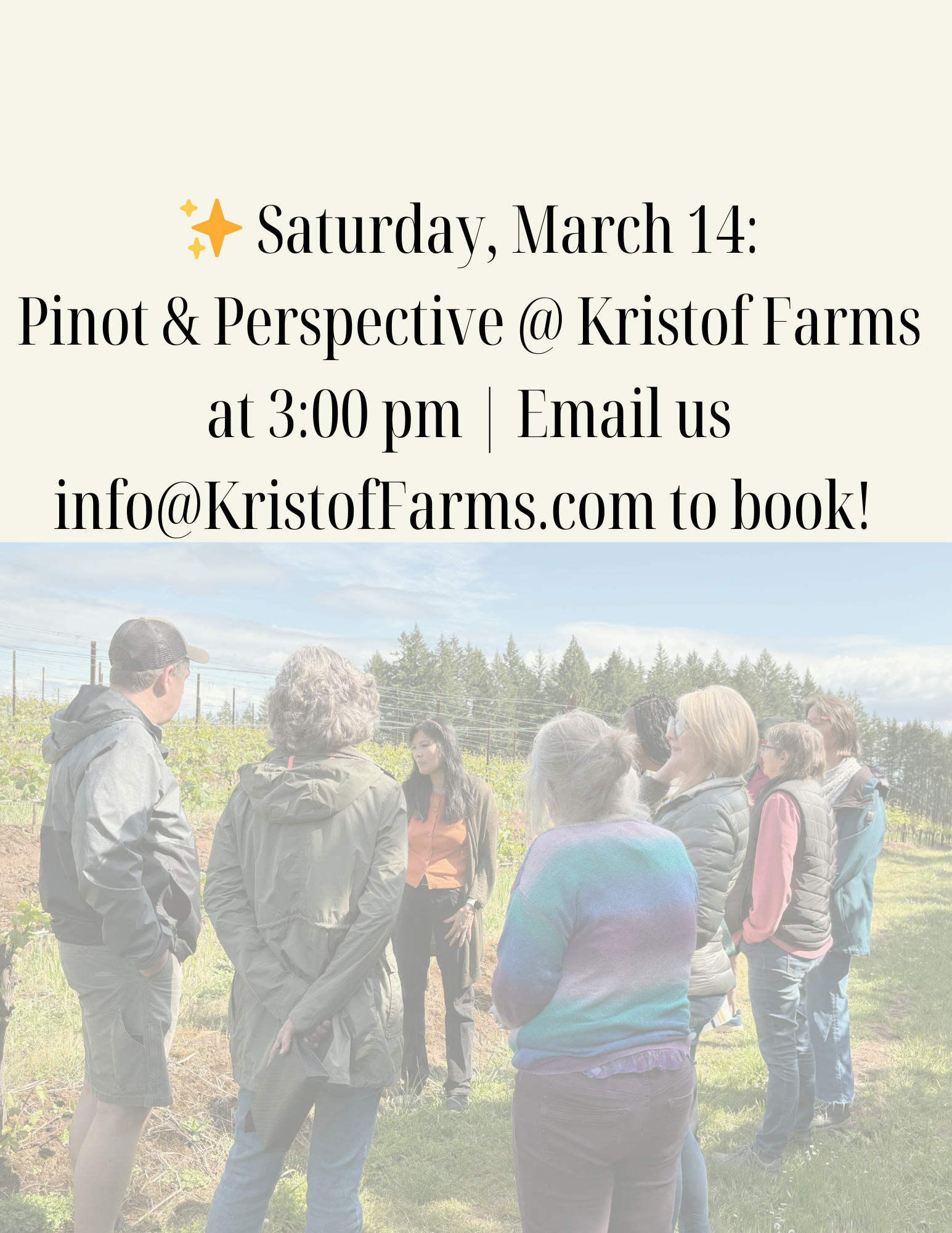 Pinot &amp; Perspective              Wine Tasting