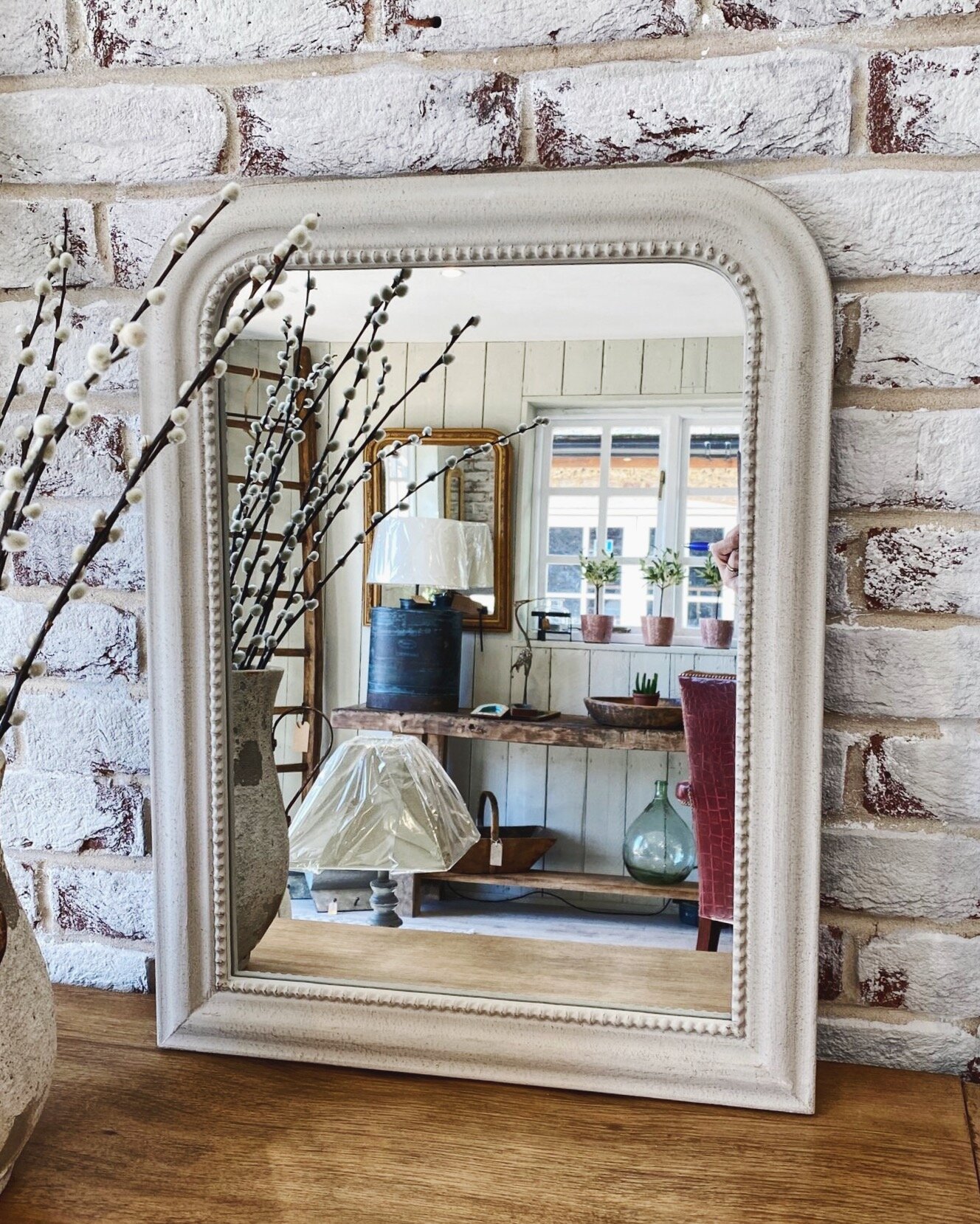 Small Vintage Style Mirror