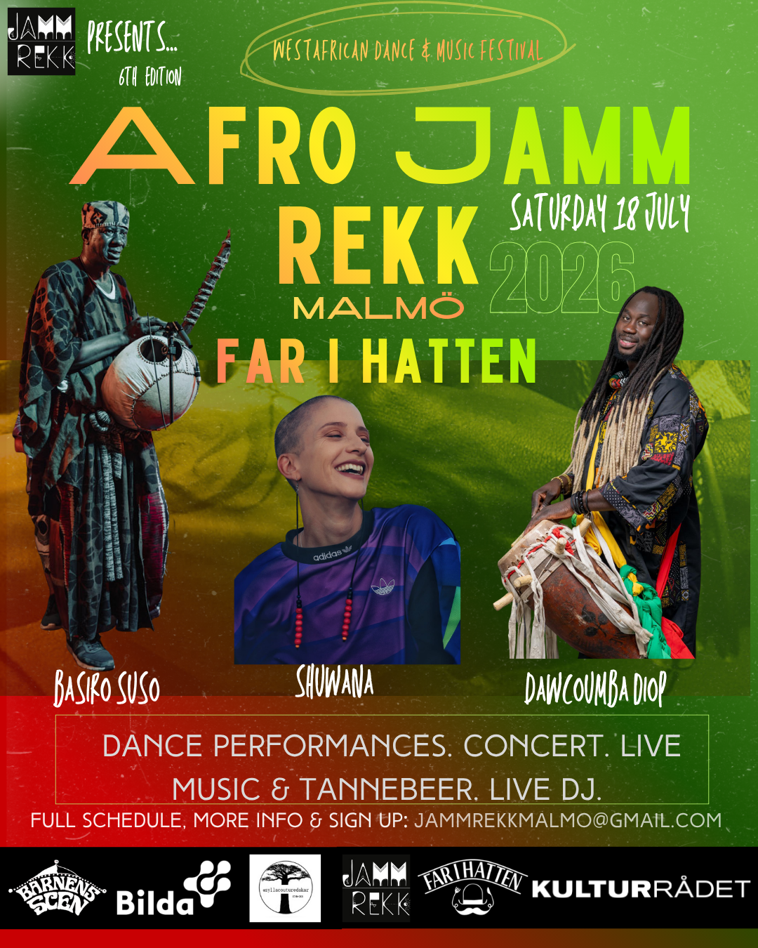 SATURDAY NIGHT PARTY | Afro Jamm ReKK Festival 2026, 6th edition