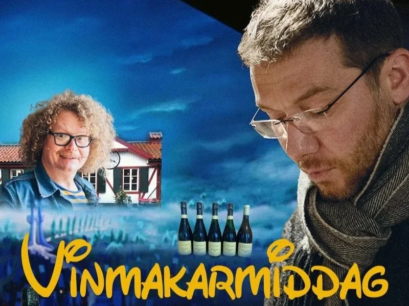 Vinmakarmiddag med besök från Champagne av Sébastien Mouzon