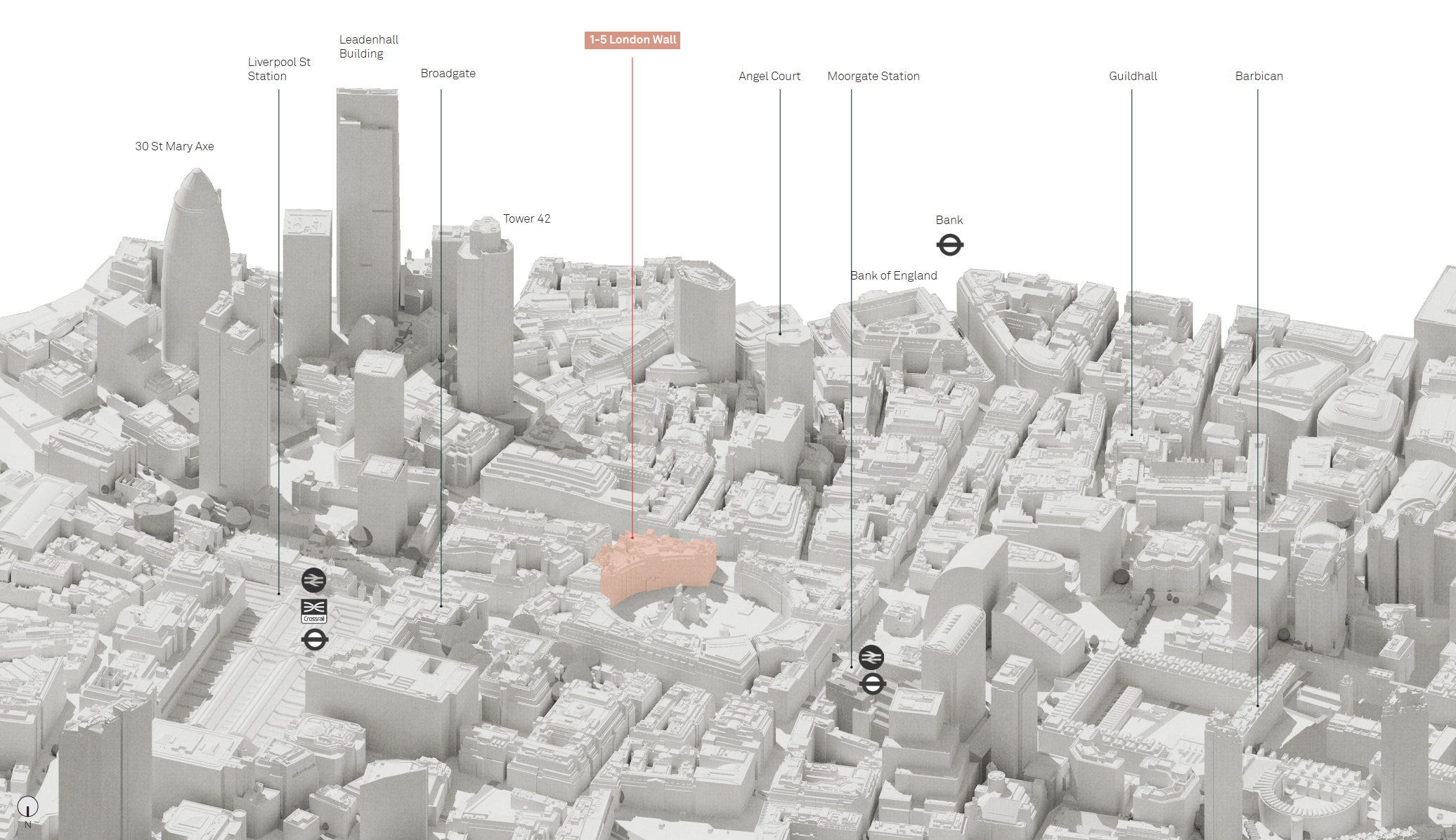 1-5 London Wall - London — Twin & Earth
