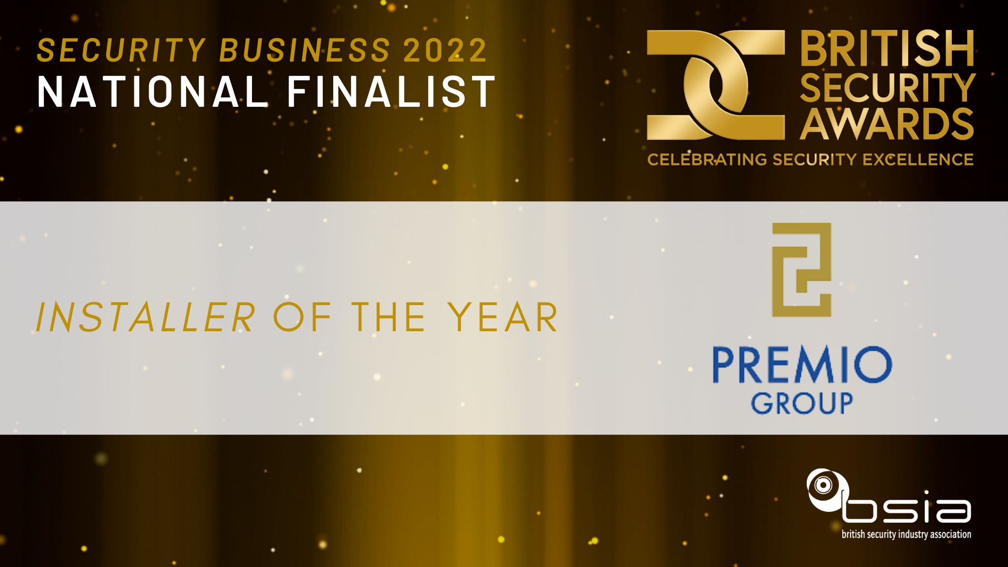 British Security Awards Finalists 2022