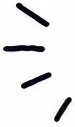 Marks that indicate something should be clicked on
