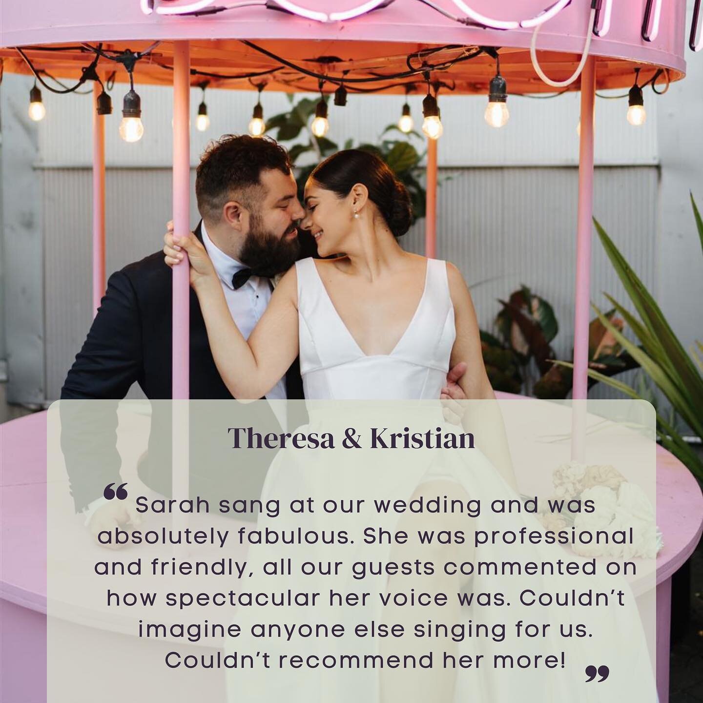 .
Theresa &amp; Kristian
. 
11.03.22 
.
A truly beautiful ceremony that we were grateful to be apart of. It was a pleasure singing for you 💗
.
.
.
.
.
.
.
.
.
.
.
.
.
.
.
.
.
.
#sydneywedding #weddingsinger #wedding #sydneycouples #weddingdress #wed