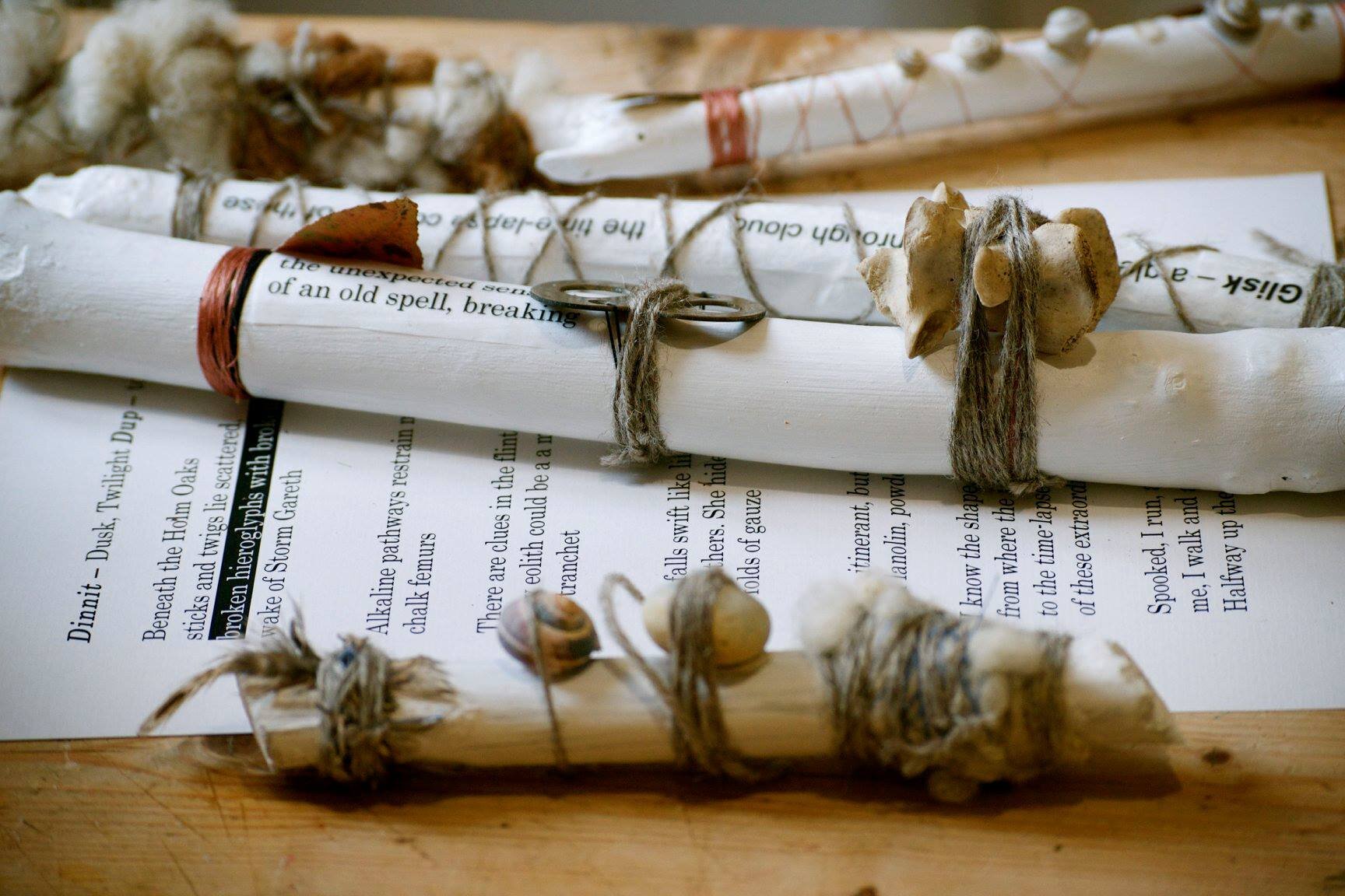 Journey Sticks -  mapping the landscape