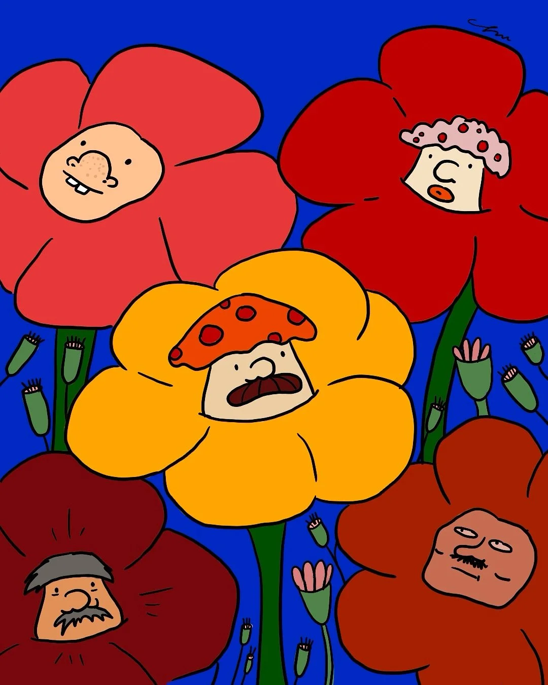 Peachtober Day 5: Poppy 🌺

#peachtober25 #peachtober25poppy #inktober #illustration #art #fypシ❤️💞❤️ #artwork #hkillustrator