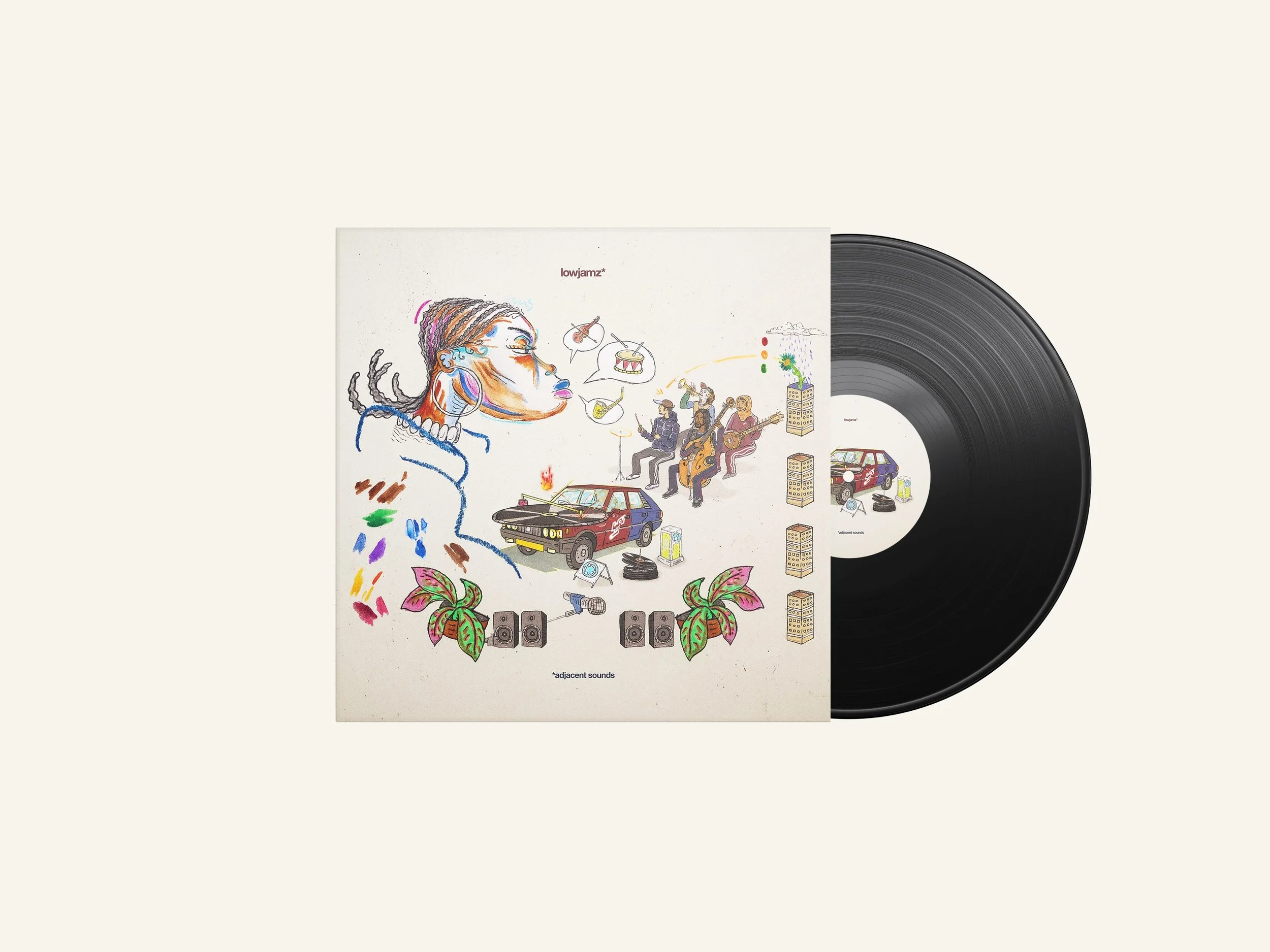 *adjacent sounds by lowjamz* - VINYL