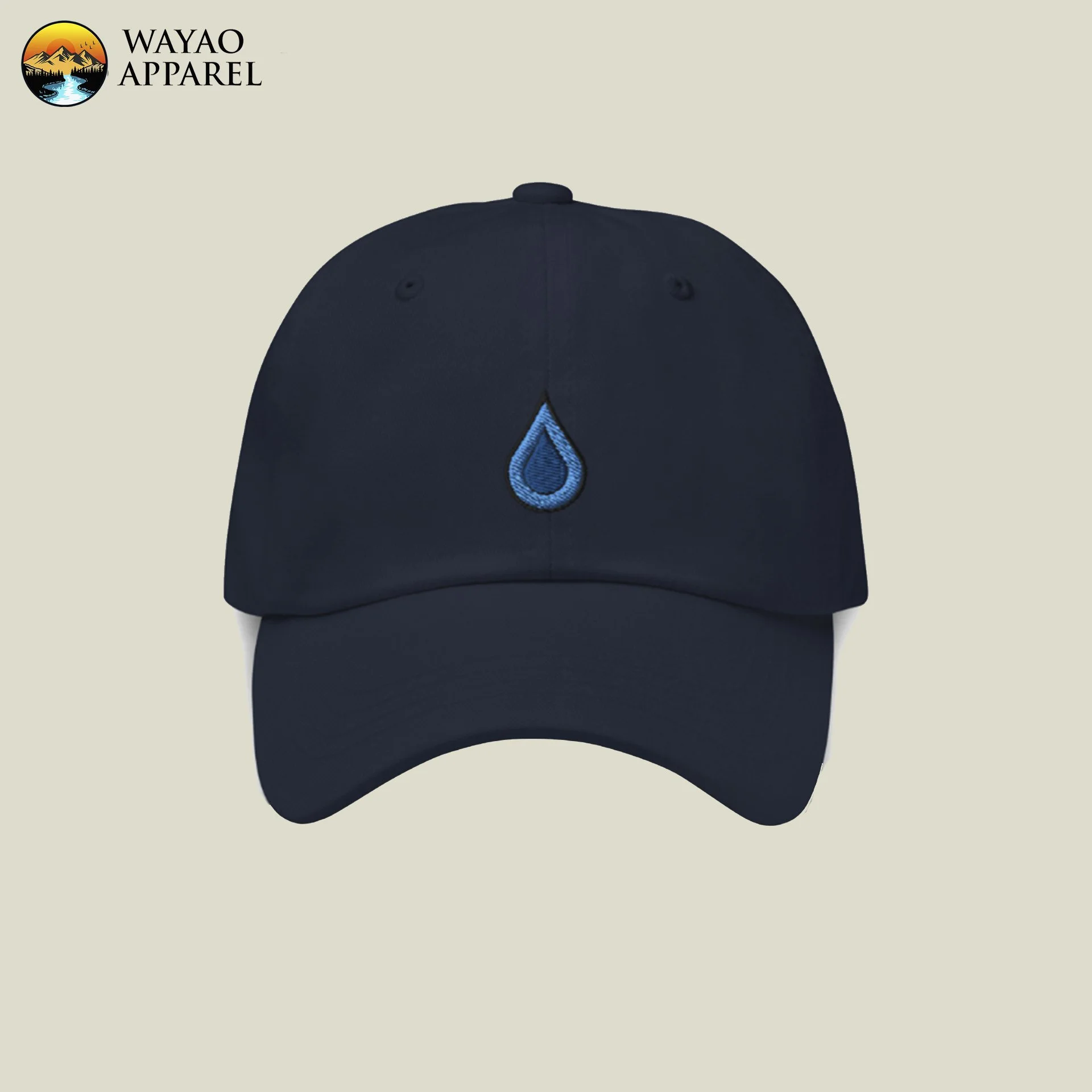 Clean Water' Droplet Cap — WAYAO APPAREL