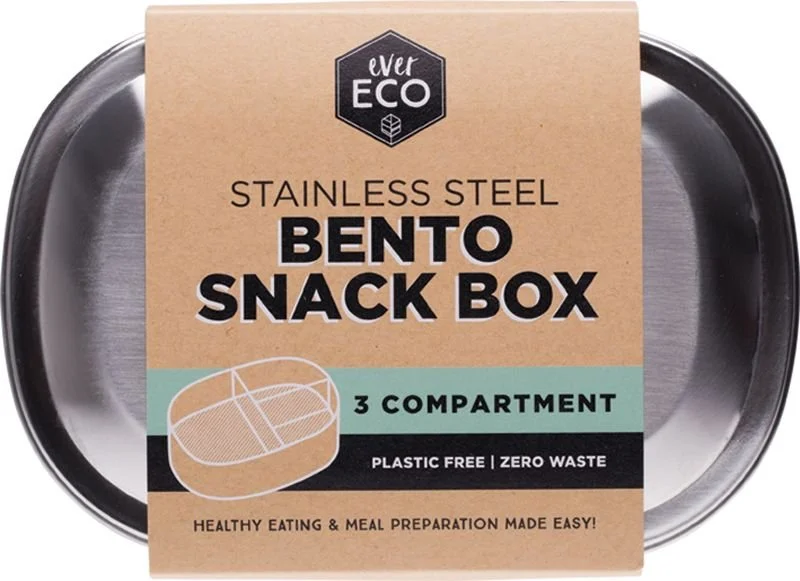 Evereco Bento Snack Box 3 Compartment