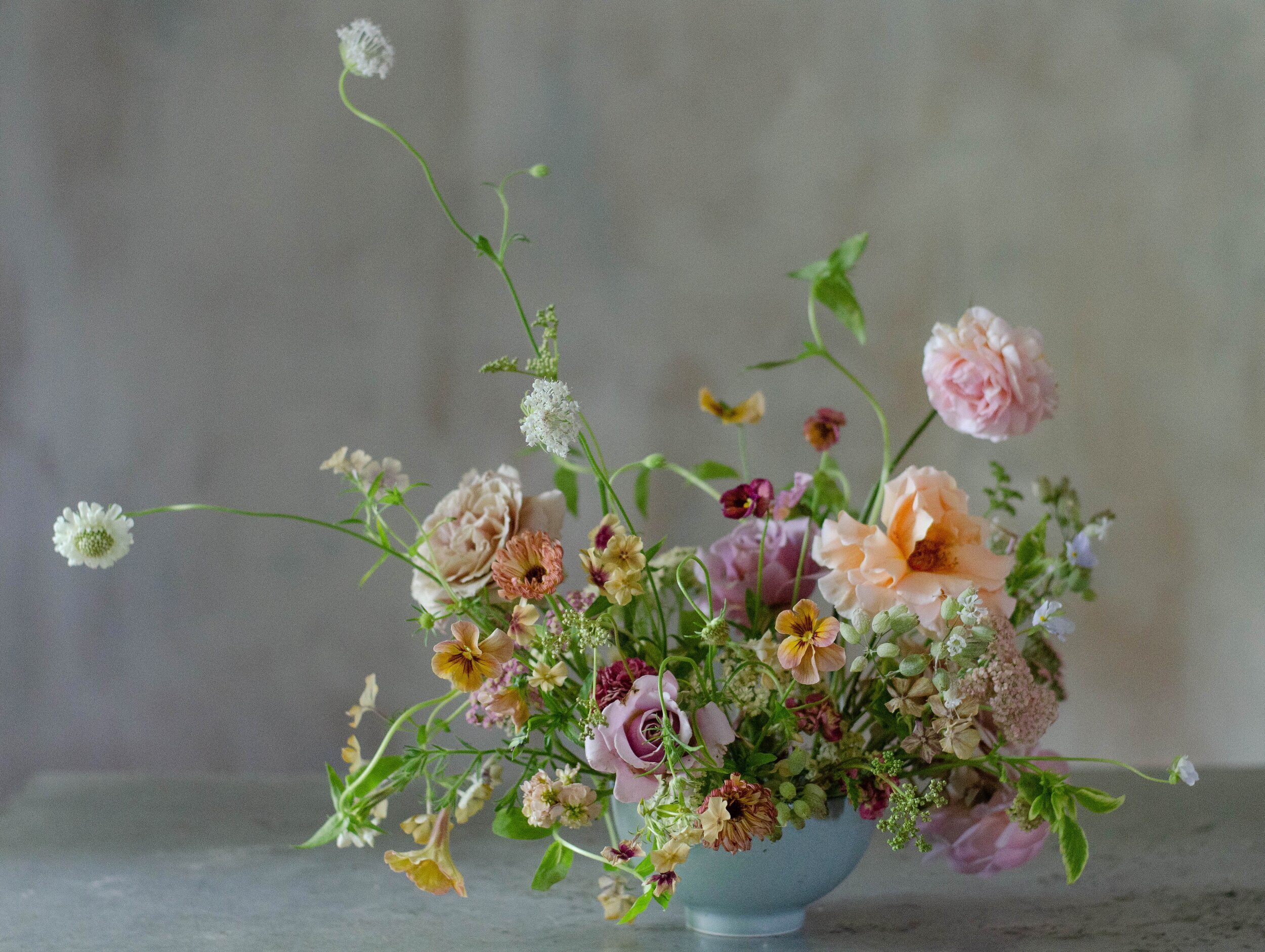 An English Cottage Garden with Brigitte Girling of Moss & Stone Floral  Design — ALMA