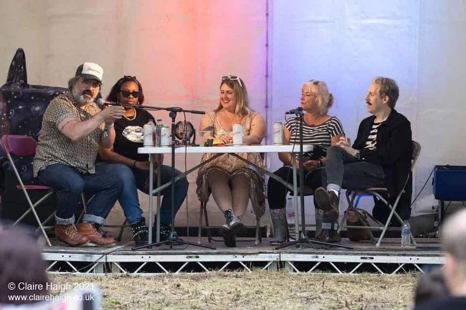 Comedy Arcade panel live at Cambridge Comedy Festival