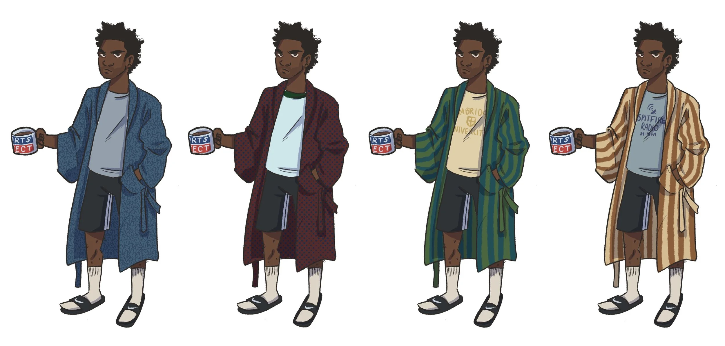 Arthur Dent colourways