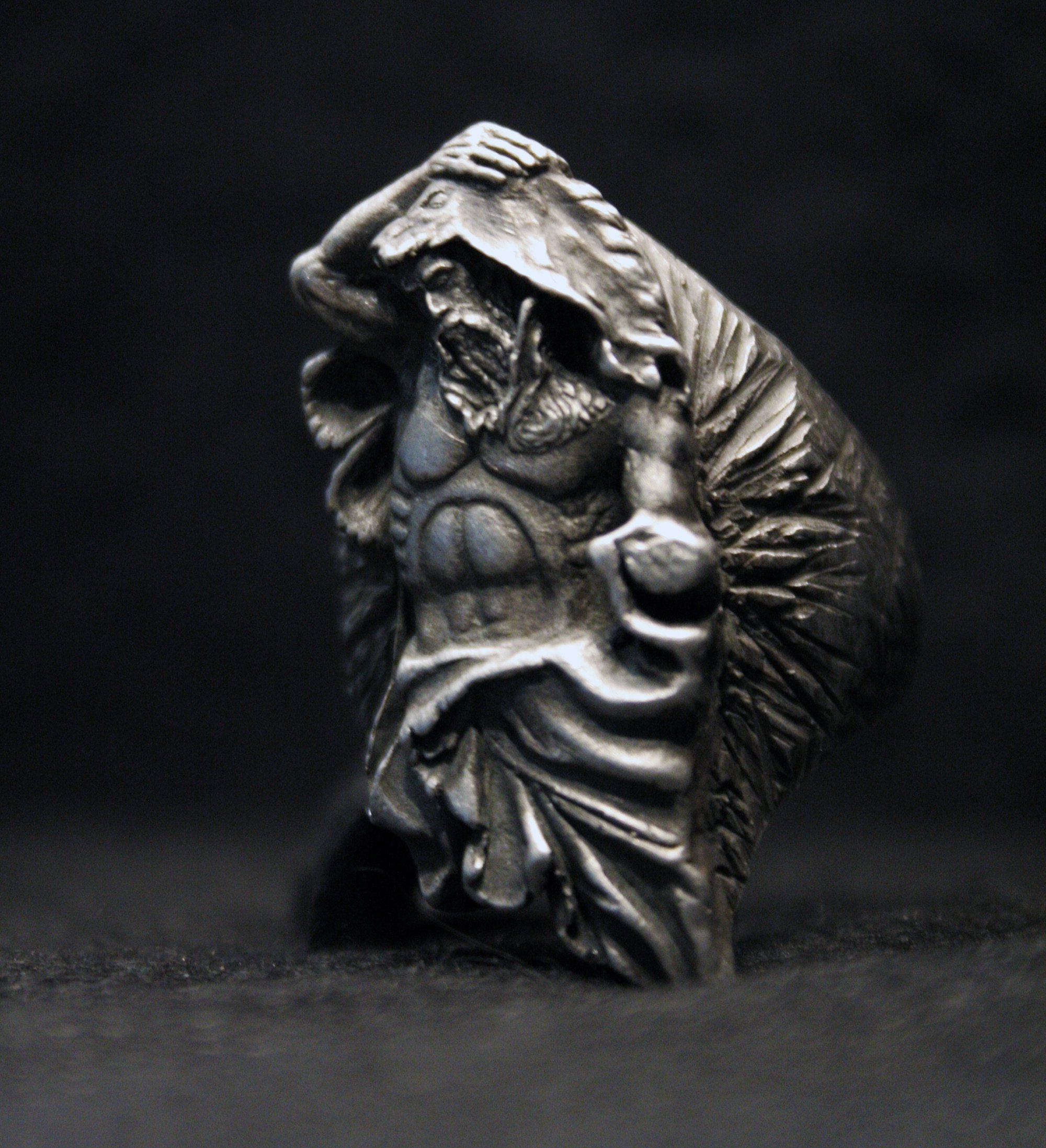 Herakles Ring Sculpture