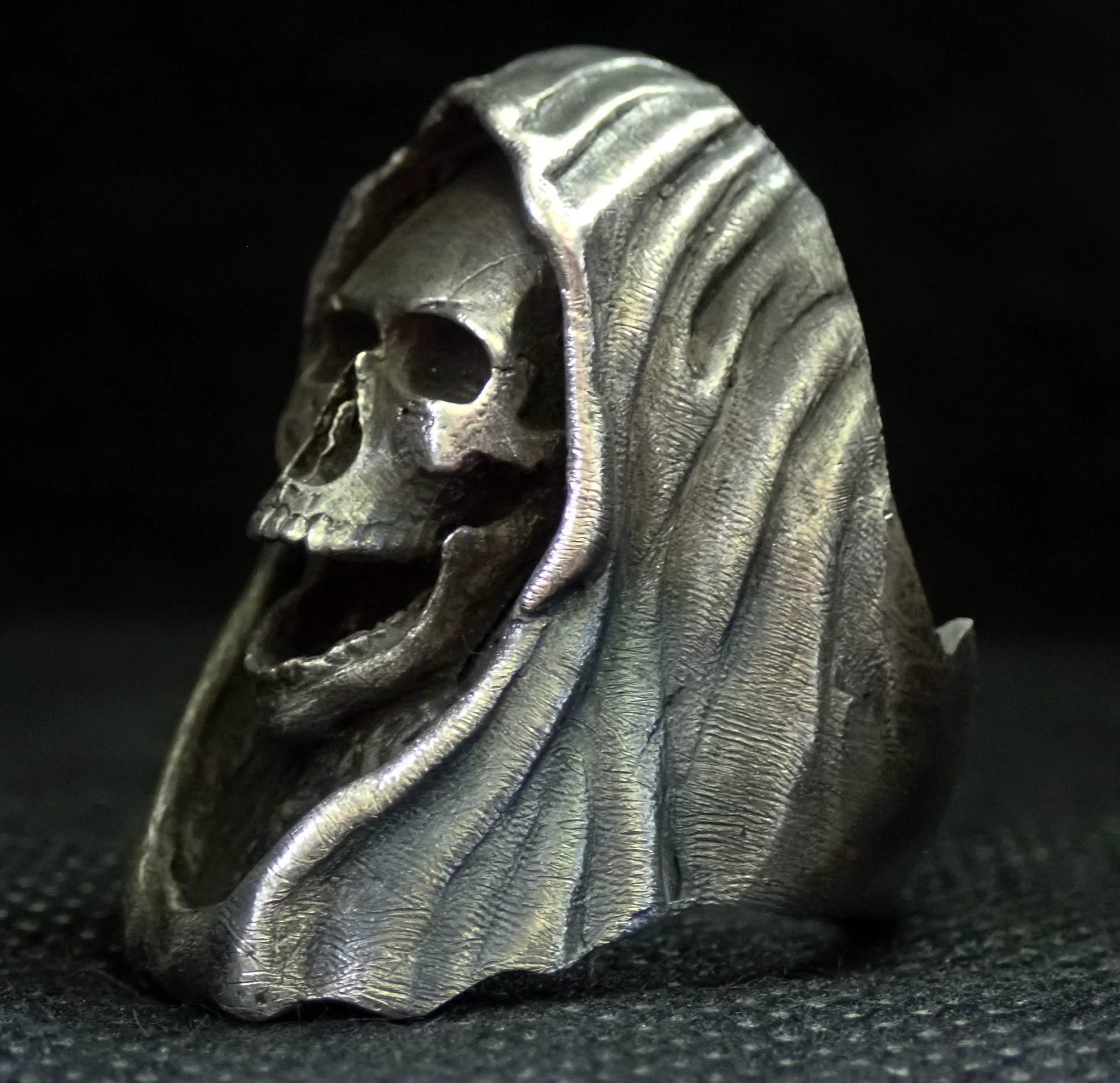Reaper - Hooded Skullring
