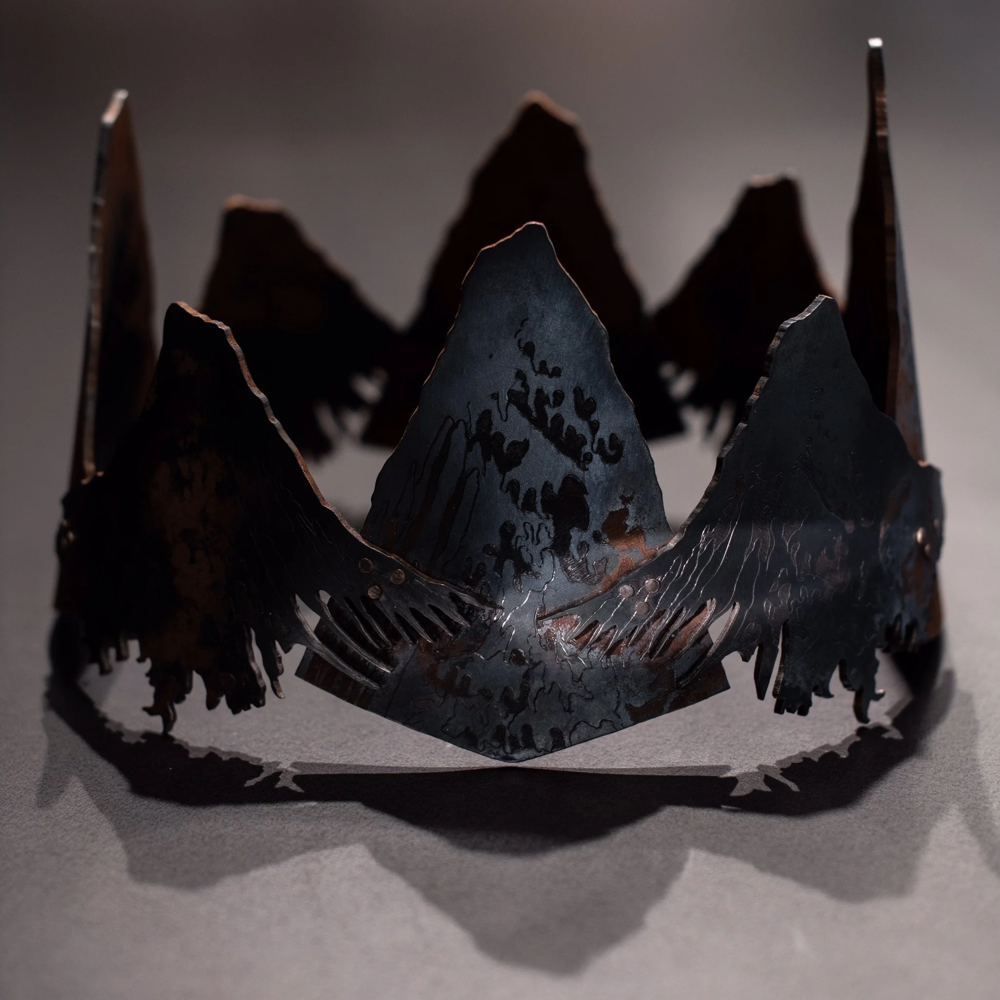 THE KING IS DEAD IRON CROWN