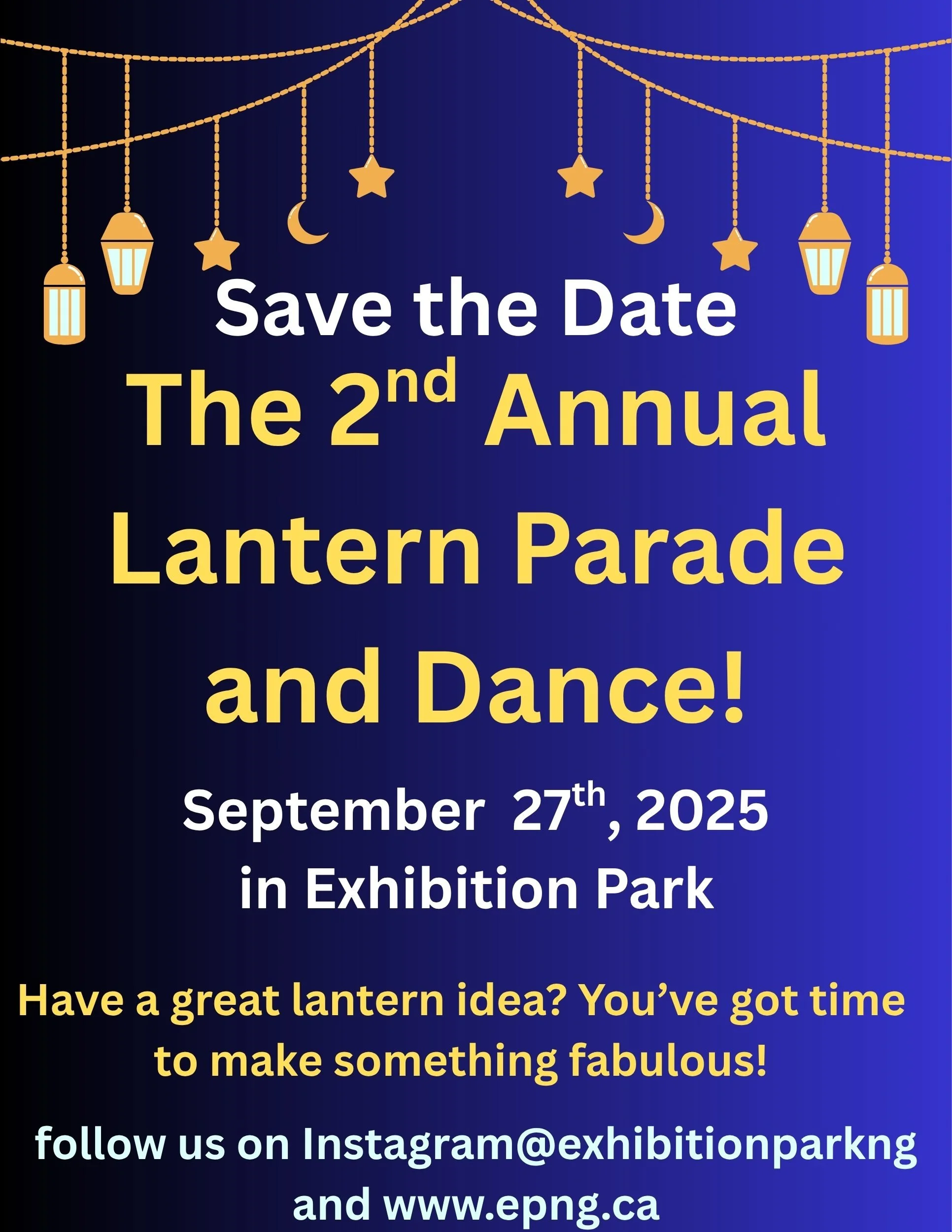 2nd Annual Lantern Parade - 2025