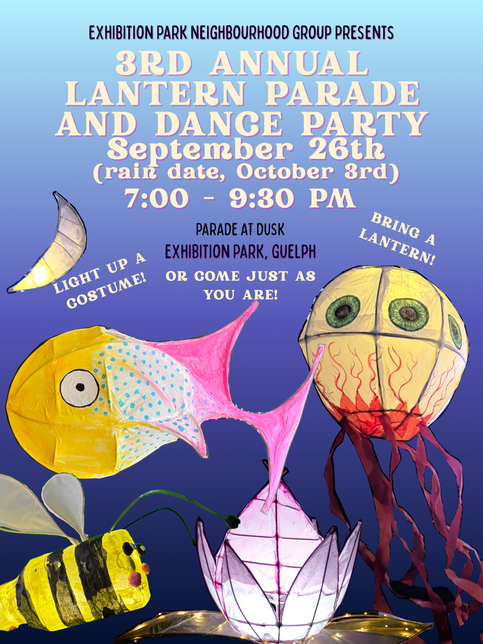 3rd Annual Lantern Parade