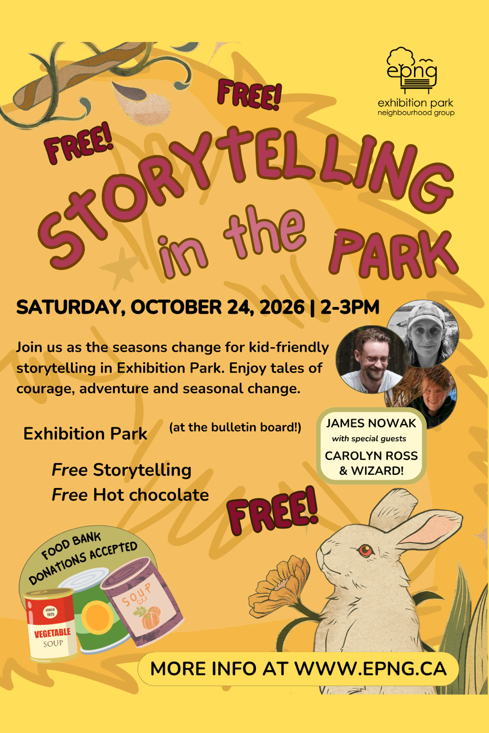 Storytelling in Exhibition Park