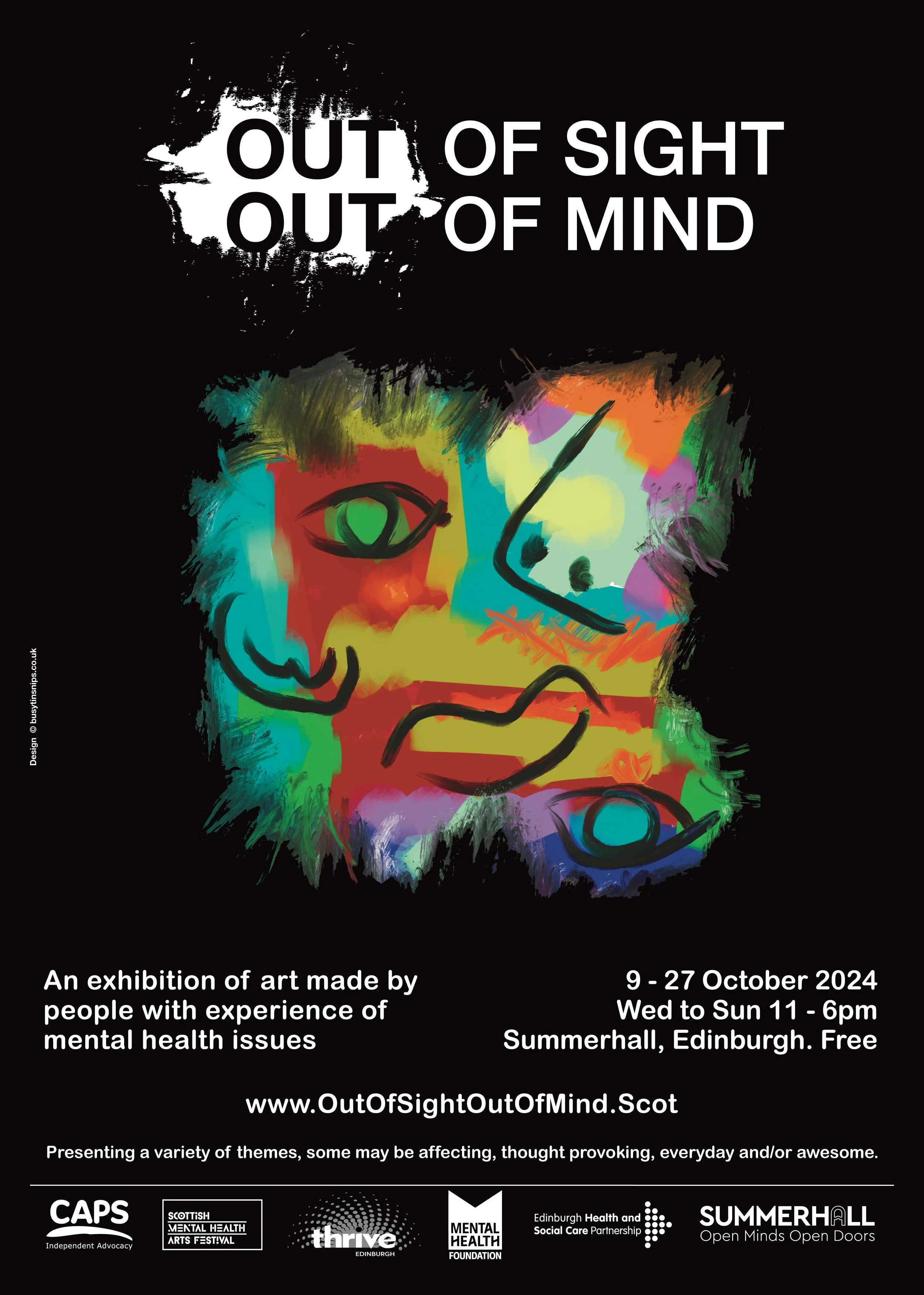 📣 The 2024 Out of Sight Out of Mind poster is now Visible!