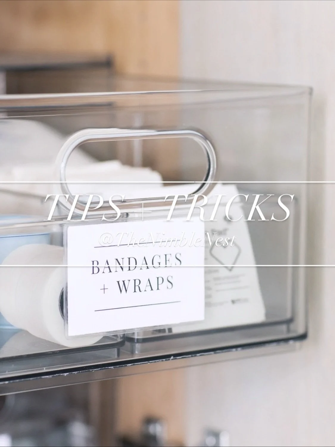 N O  T R I C K S / 👻 Only treats here as we share some of our favorite tips + tricks for bathroom organization. 
⠀⠀⠀⠀⠀⠀⠀⠀⠀
1️⃣ For tall cabinets, opt for deep, open bins to store tall items + maximize the depth of your cabinet. 
⠀⠀⠀⠀⠀⠀⠀⠀⠀
2️⃣ For sm