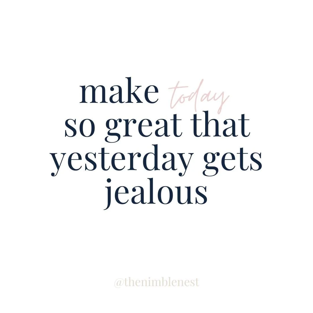 T O D A Y / ☀️ Is the day! Time to stop wishing + start doing. Let us know how you are making today great in the comments below. 

📝 curated for #thenimblenest
.
.
.
.
. 
#quote #inspirationalquotes #professionalorganizer #getorganized #organizedliv