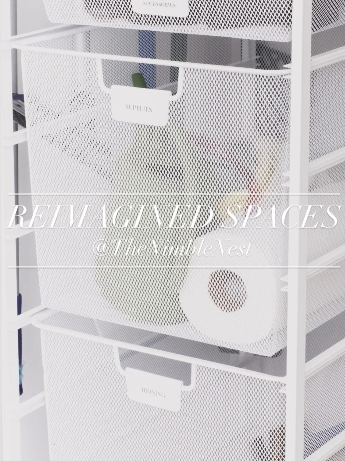 C L E A N  U P  C R E W /🧹 This cleaning closet was a great use of space in our client&rsquo;s home. Otherwise an empty closet, now a place to corral cleaning supplies in one space. 
⠀⠀⠀⠀⠀⠀⠀⠀⠀
📸 curated for #thenimblenest
.
.
.
.
. 
#laundryroom #l