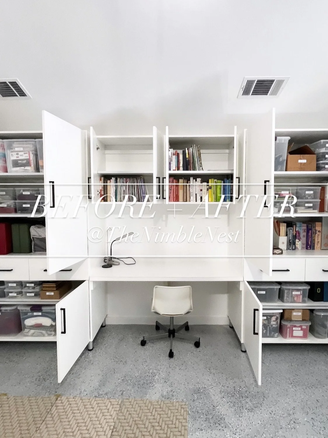 A F T E R / ✨ Our client&rsquo;s garage was transformed with the help of a custom build-out + an organizing session with the TNN team! Swipe to see the before ➡️
⠀⠀⠀⠀⠀⠀⠀⠀⠀
📸 curated for #thenimblenest
.
.
.
.
. 
#decluttering #declutter #declutterin