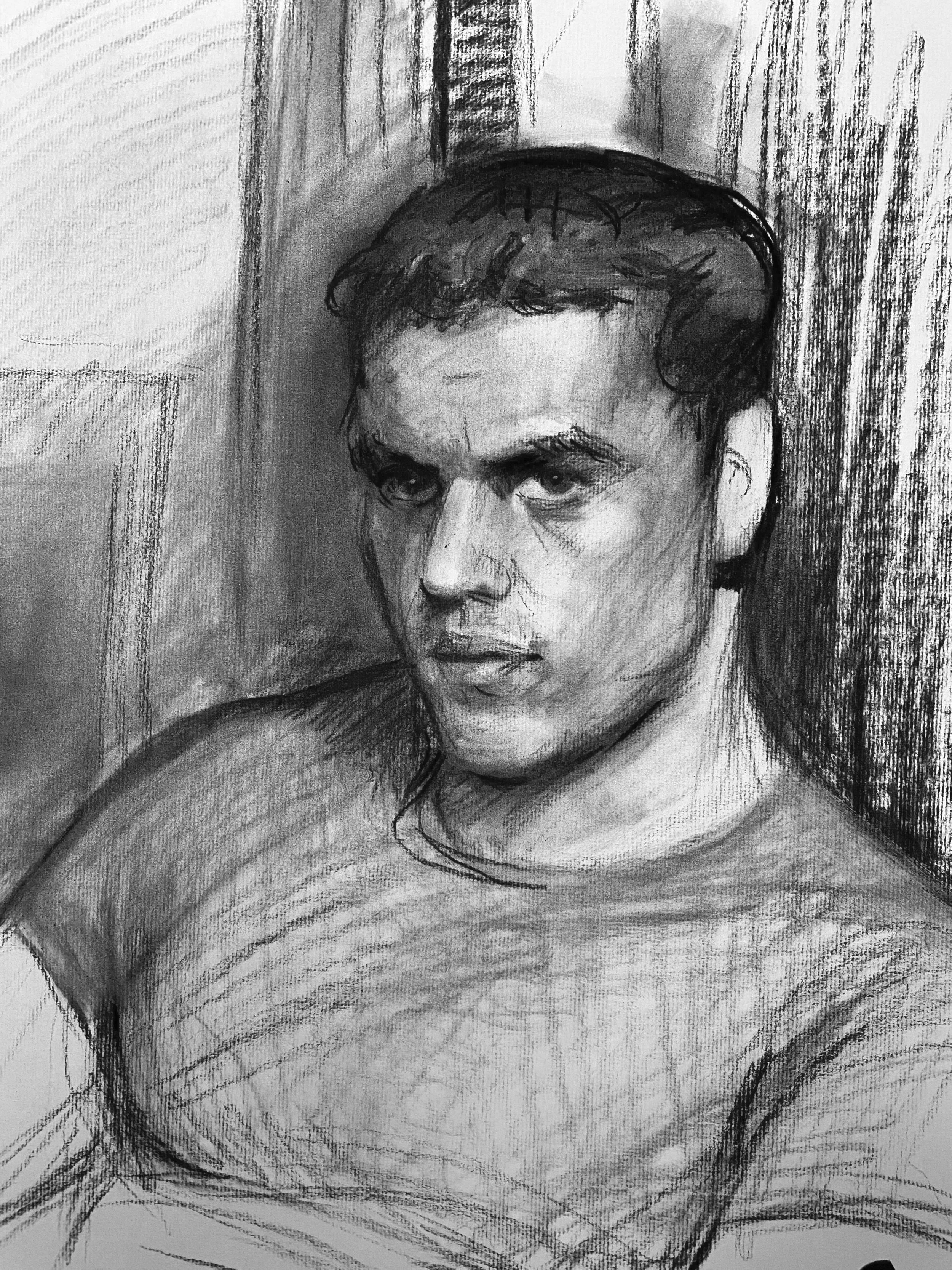 "The Brooding Writer" Honorable Mention for the Portrait Societies Emerging Artists Competition 