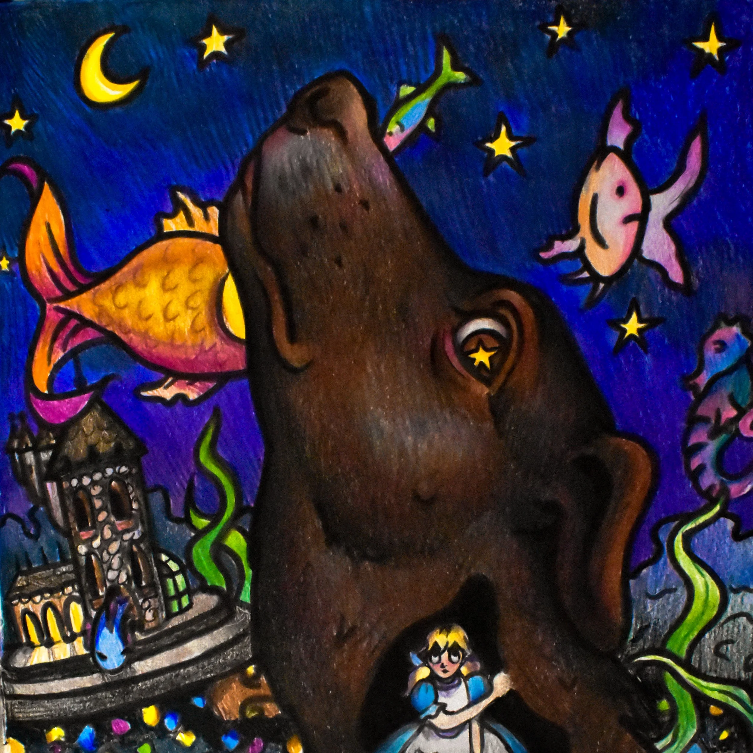 Colored Pencil Illustration 