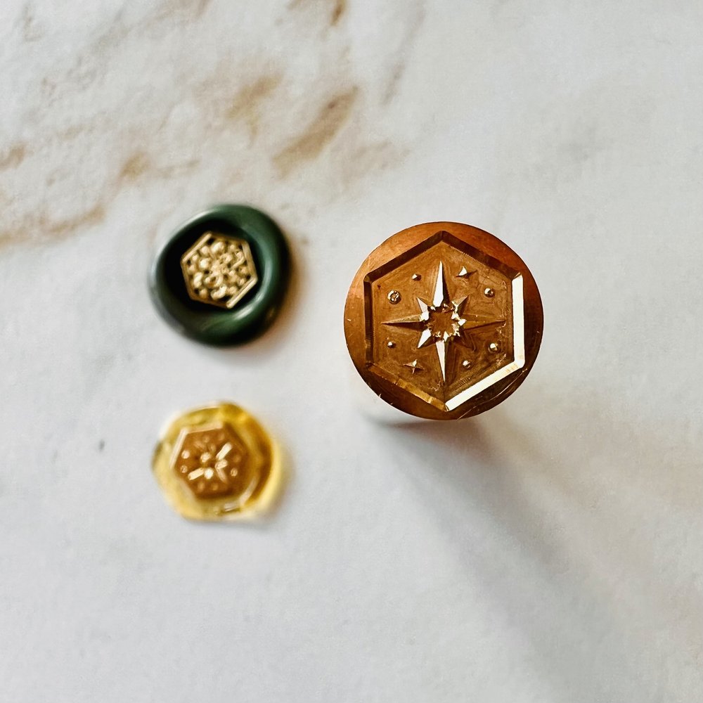 Wax Seal Stamp (Double Sided, Mini, Brass) — The Letter Alley | Wax Seals &  Calligraphy