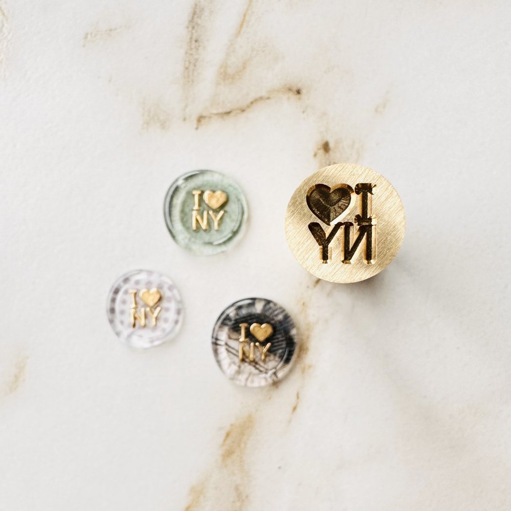 Wax Seal Stamp (Double Sided, Mini, Brass) — The Letter Alley | Wax Seals &  Calligraphy