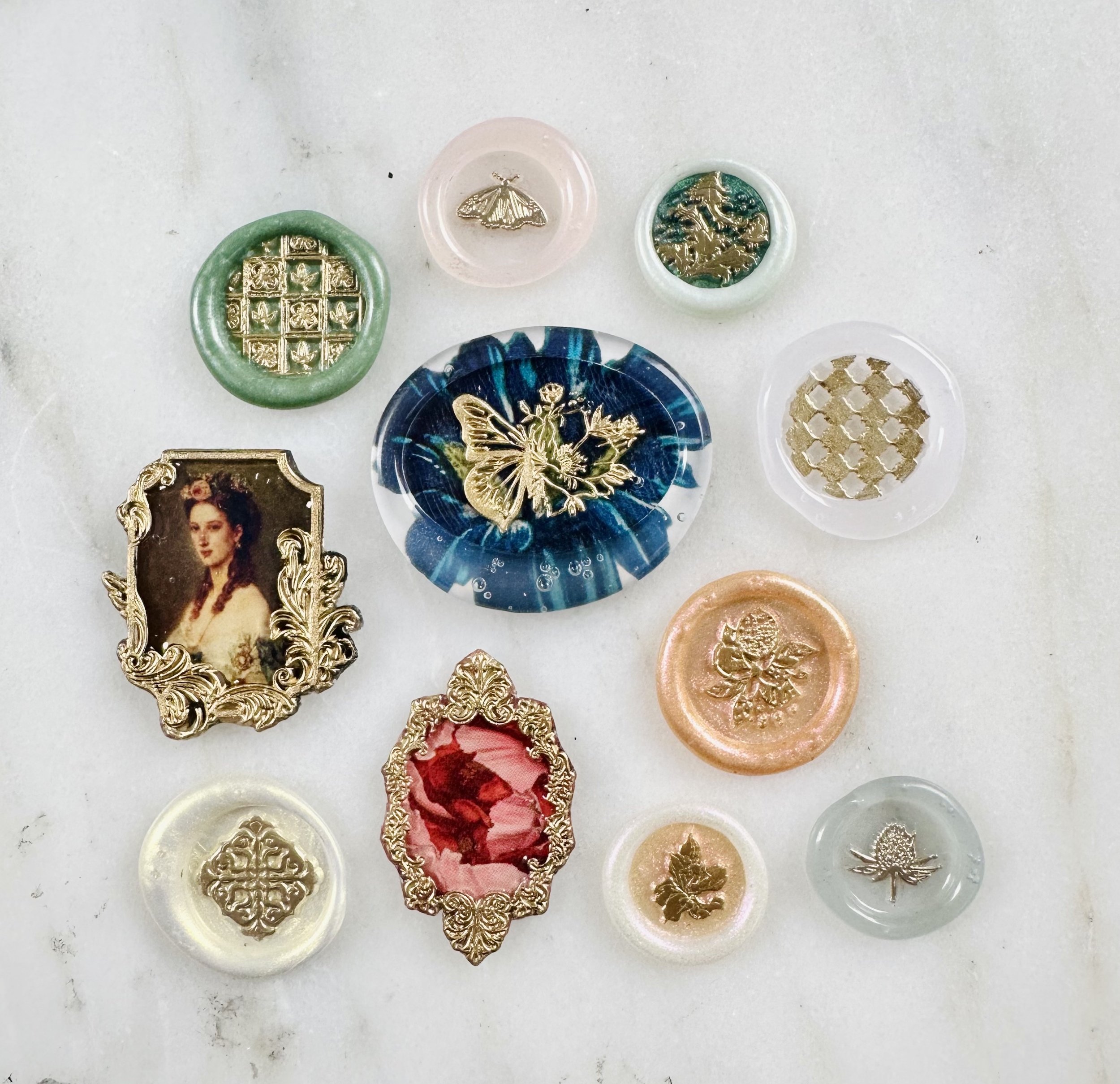 Sealing Wax Stamp Collection, Letter Stamps, Wax Sealing