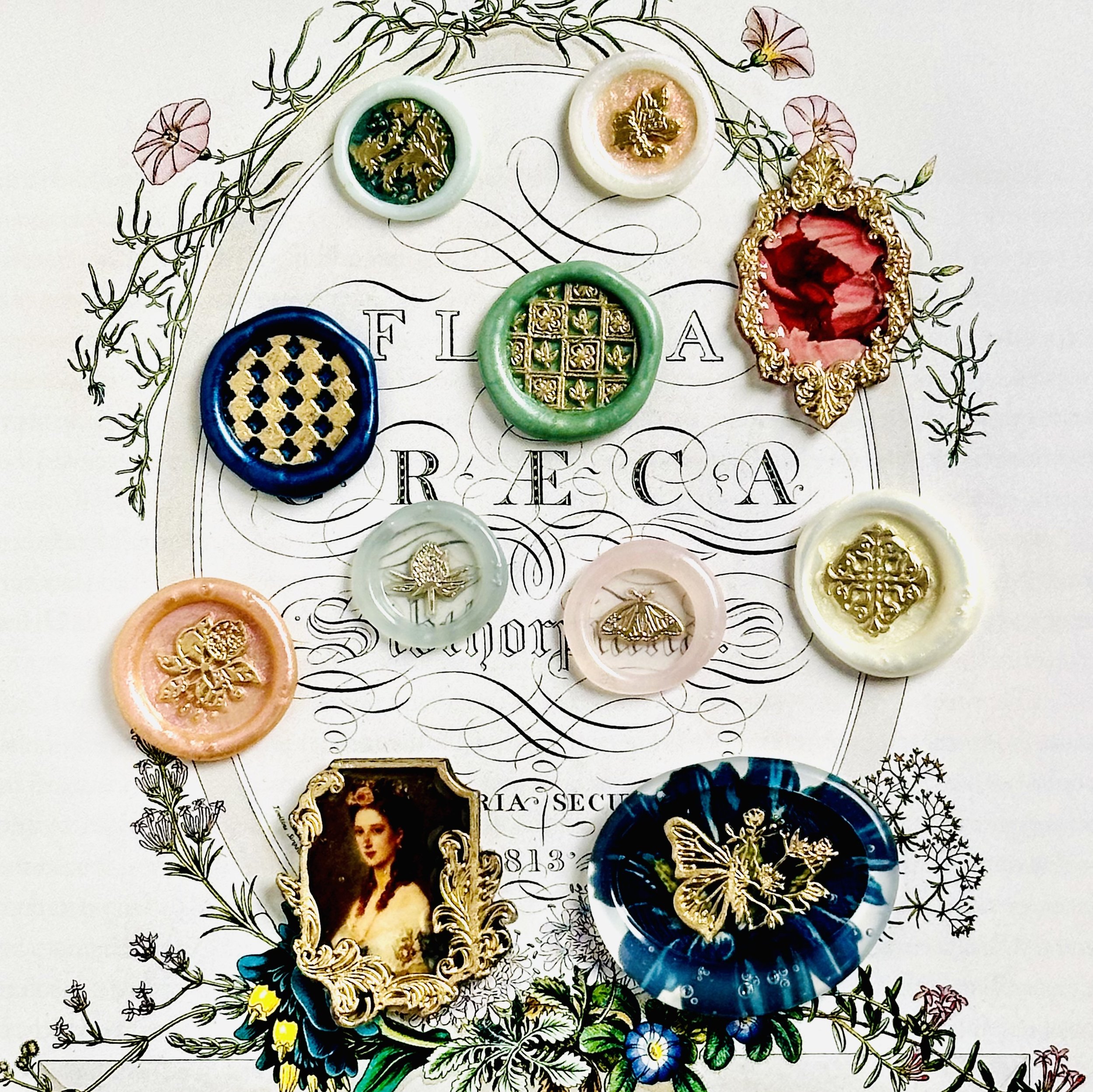 Wax Seal Stamp Collection_Spring 2024