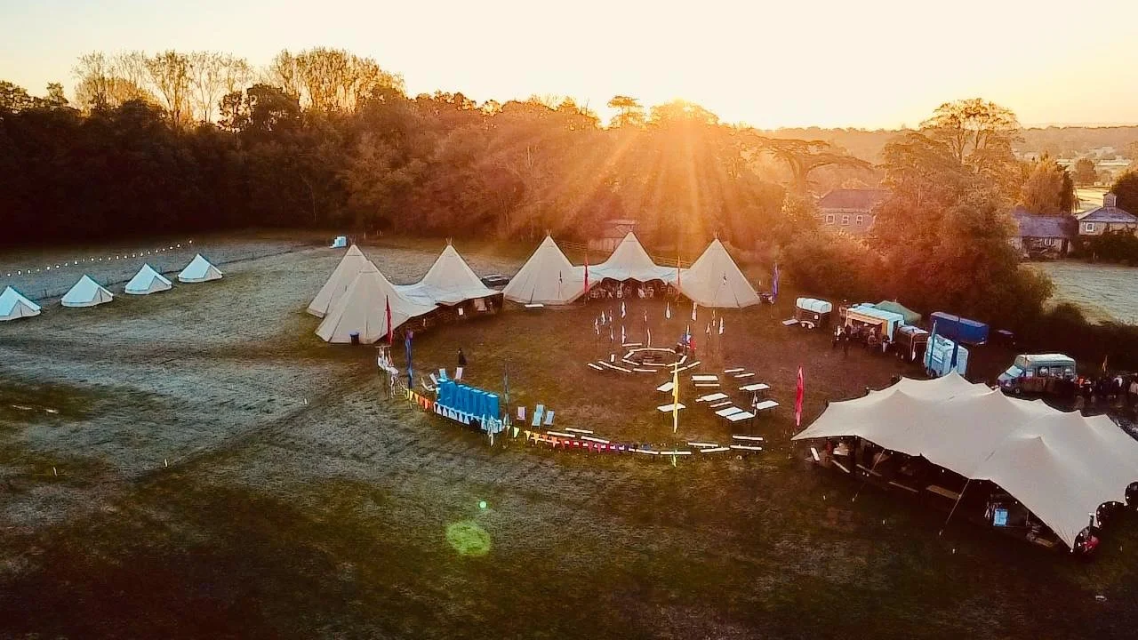 FatFace Tipi corporate event