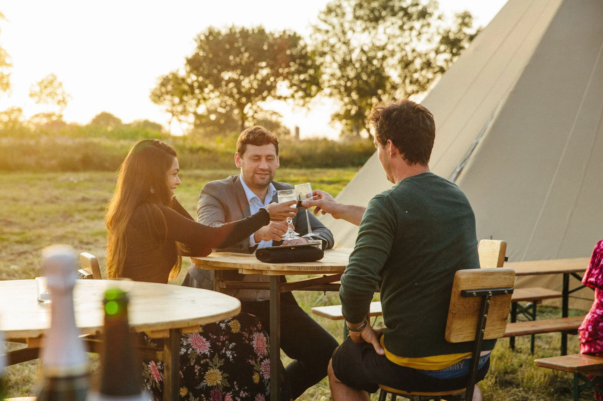 Outdoor Corporate Event Ideas Tipi Venues Provided Furniture and