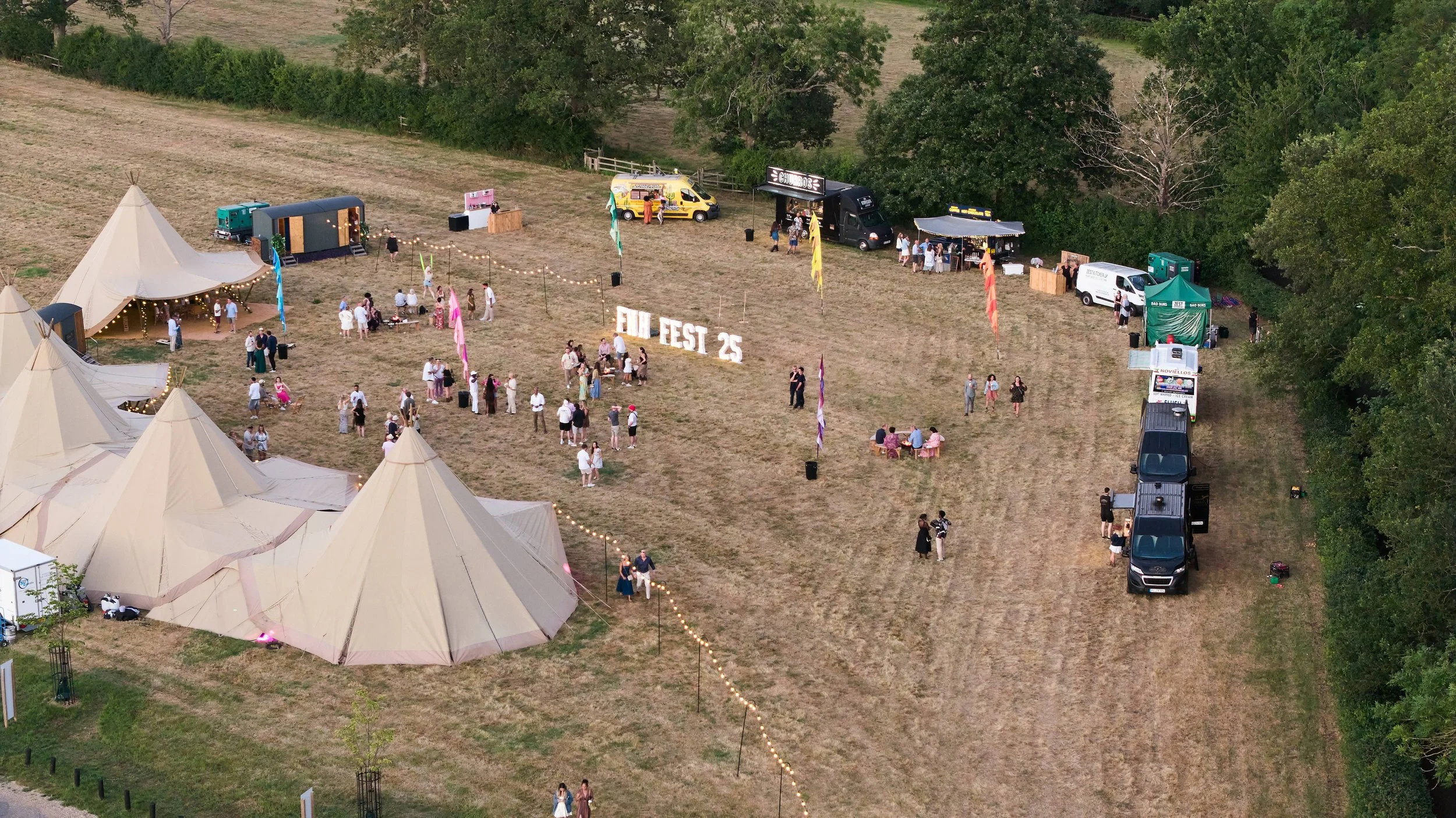 Festival tipi hire Hertfordshire