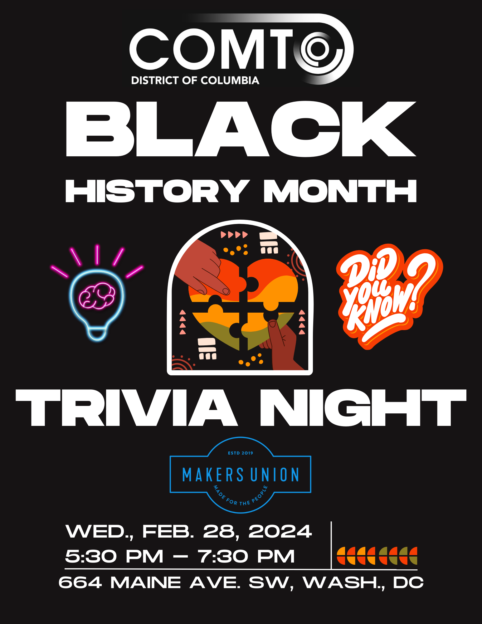 Celebrate Black History Month at Trivia Night!